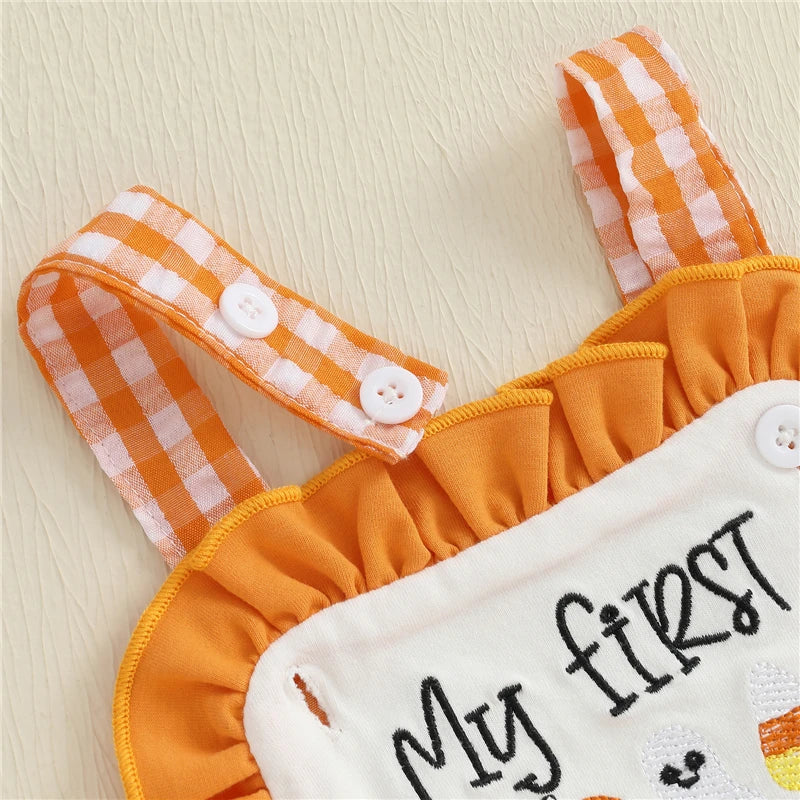 My First Halloween Baby Romper