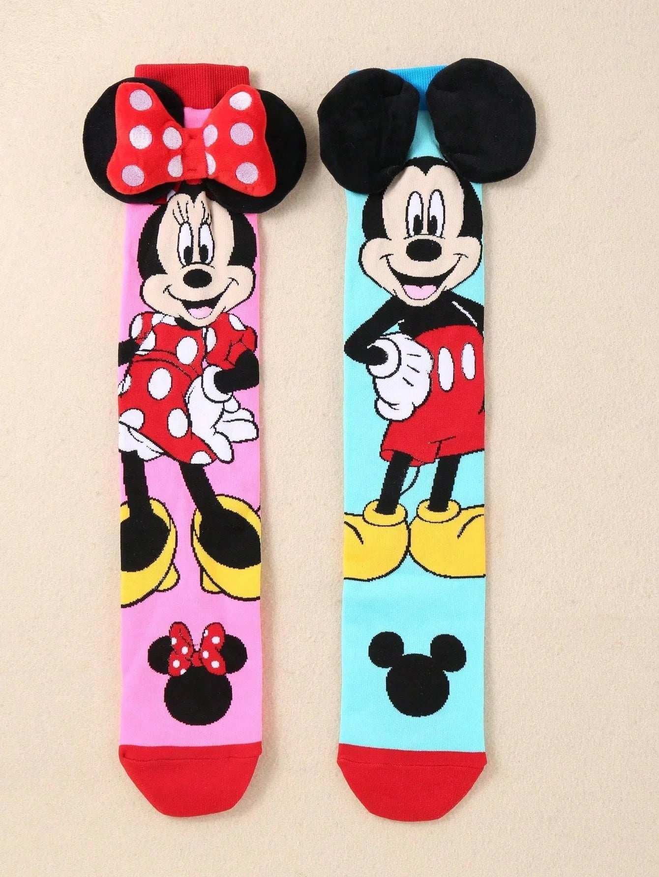 Cute Cartoon Couple Socks for Kids