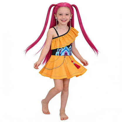 Girls’ Sunset Rebel K-Pop Swimsuit