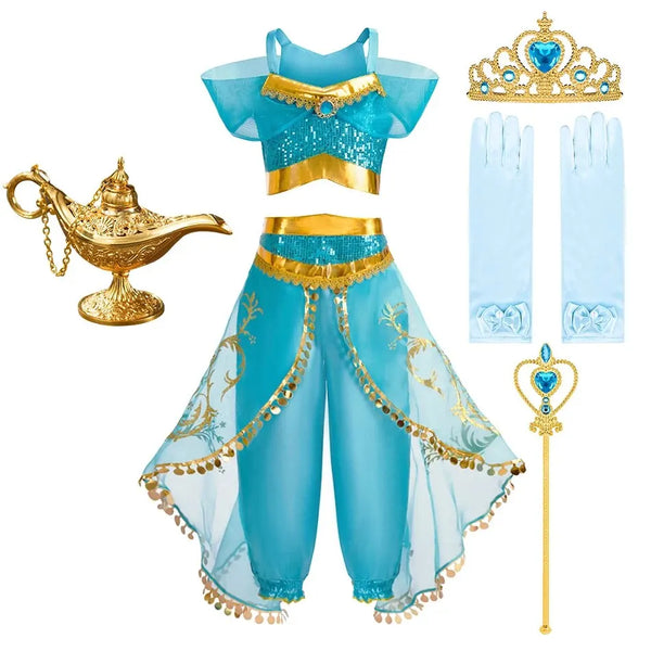 Arabian Princess Costume with Accessories