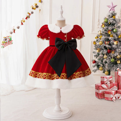 Royal Velvet Christmas Dress