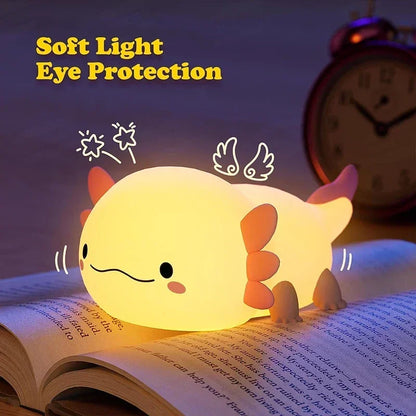 Axolotl Dream Glow Night Light