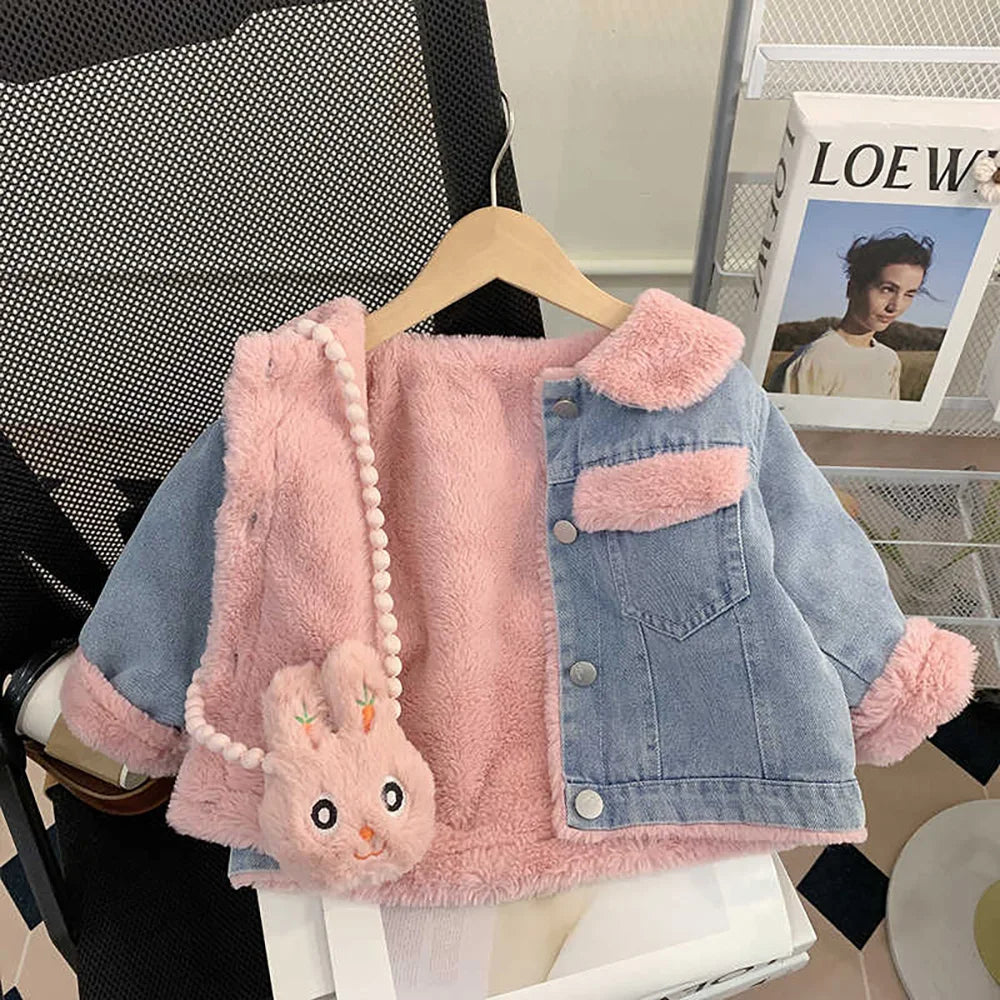 Bunny Snuggle Denim Jacket