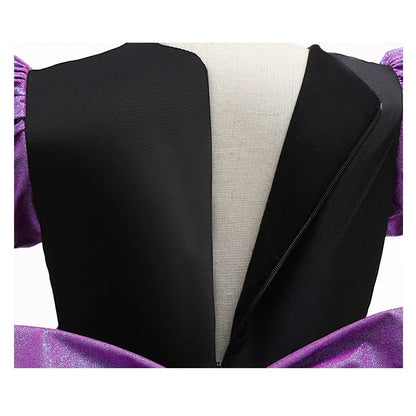 Magical Purple & Orange Bat Princess