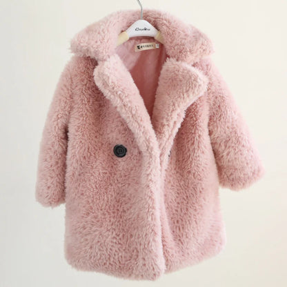 Fluffy Cloud Faux Fur Coat