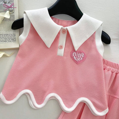 Pink Heart Girls Set