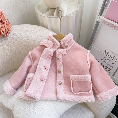 Blush Cozy Sherpa Coat