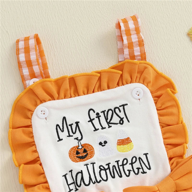 My First Halloween Baby Romper