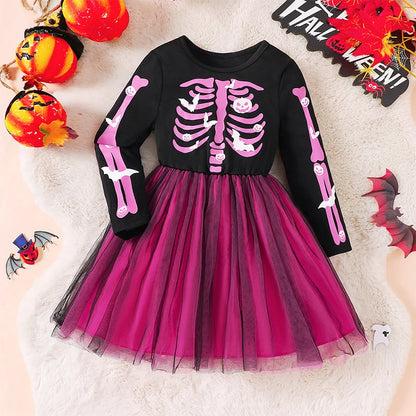 Magical Pink Skeleton Costume