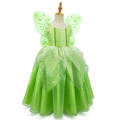 Disfraz infantil de hada en flor