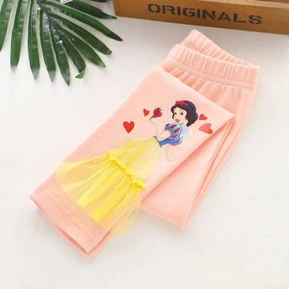 Leggings de princesa con tul
