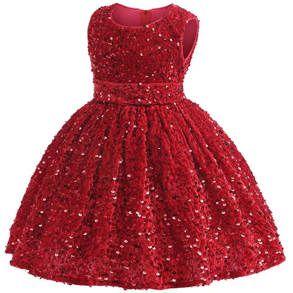 Christmas Glitter Princess Dress