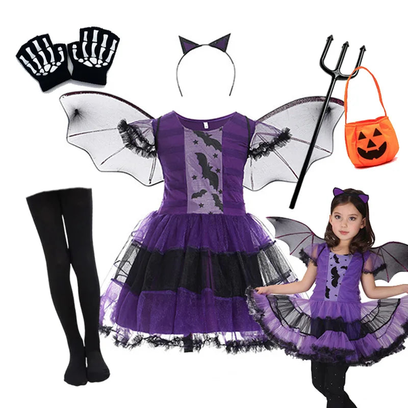 Magical Bat Girl Costume