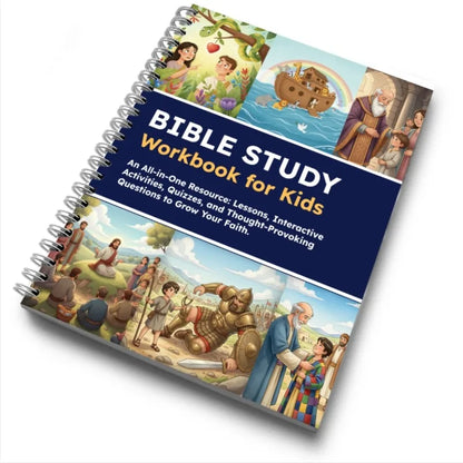 Faith & Love Workbook for Kids 💛