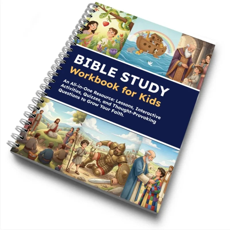 Faith & Love Workbook for Kids 💛