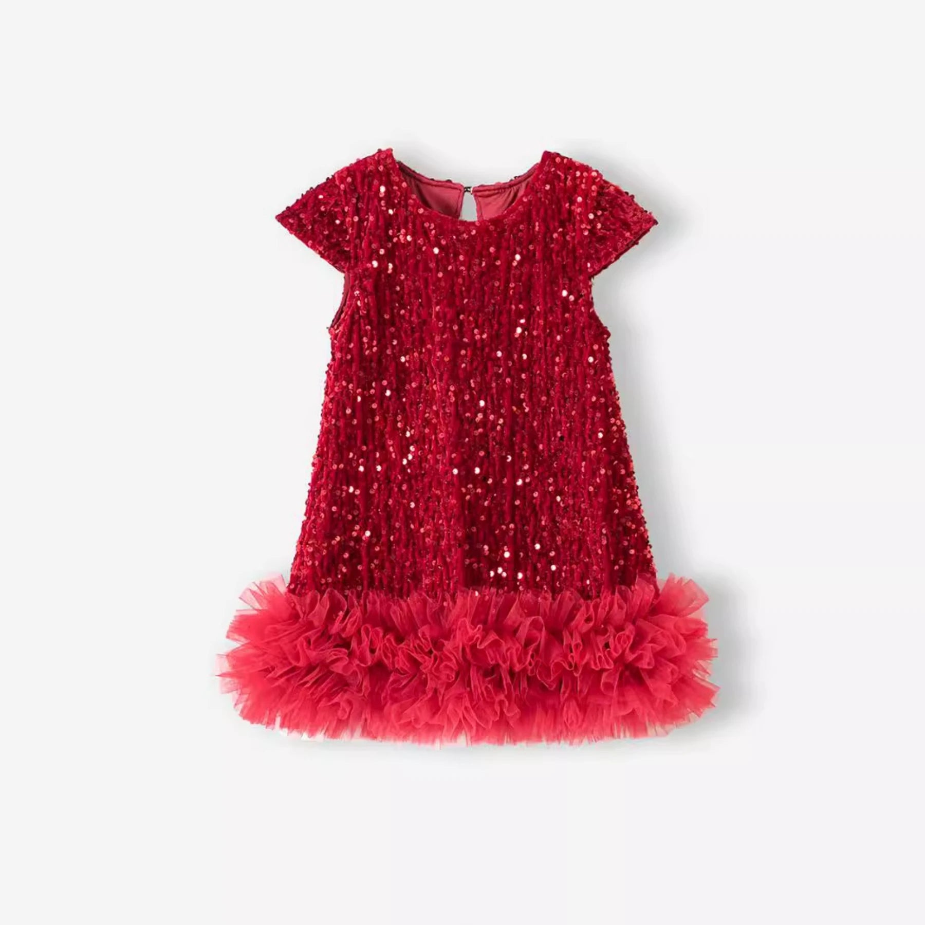 Red Sparkle Tutu Dress