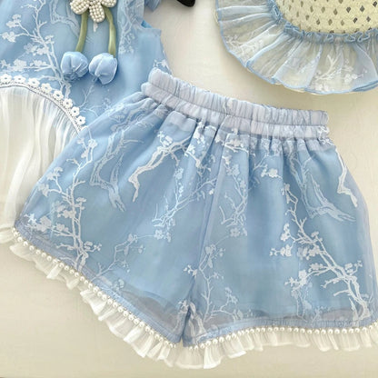 Set per ragazze Blue Blossom