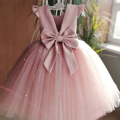 Vestido de fiesta para niñas mayas