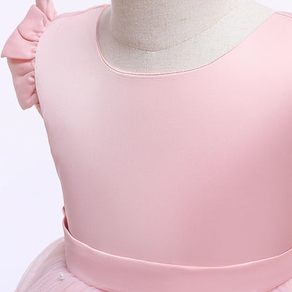 Vestido de fiesta para niñas mayas