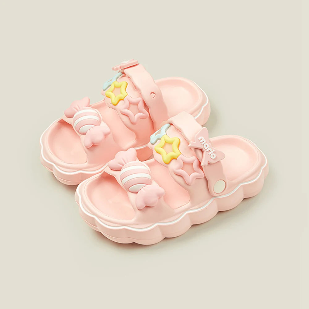 Candy Clouds Summer Slippers