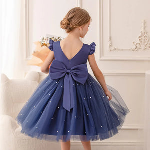 Vestido de fiesta para niñas mayas