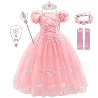Pink Princess Costume with Accessories