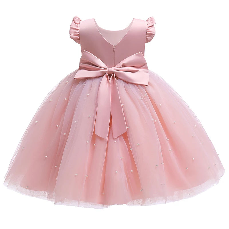 Vestido de fiesta para niñas mayas