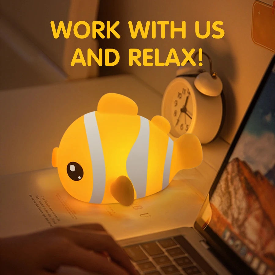 Clownfish Cute Night Light