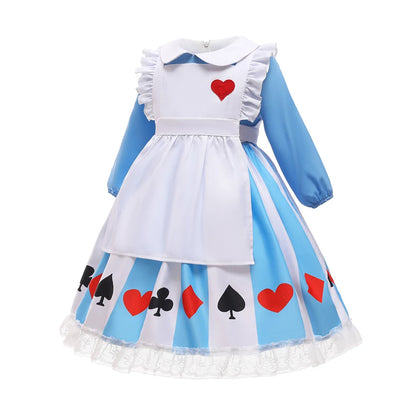 Kleid mit neugierigen Herzen