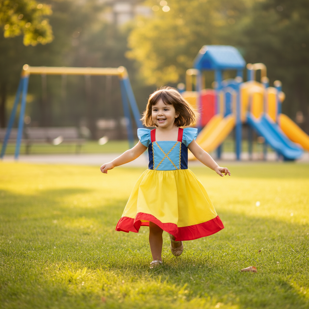 Classic Fairytale Princess Girls’ Dress