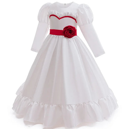 Haunted Doll Costume Dress for Girls