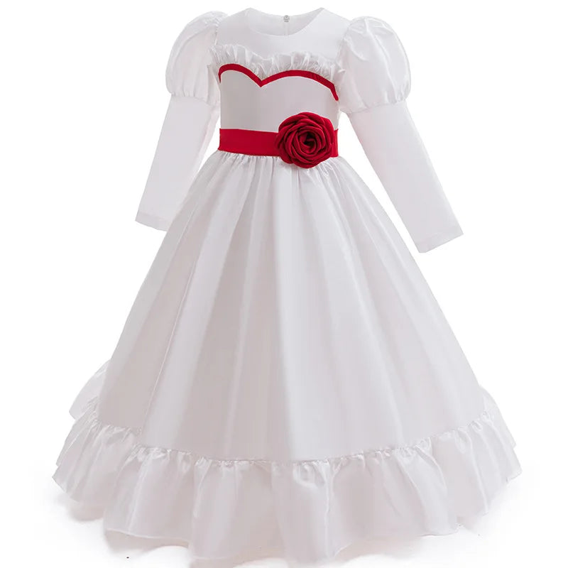 Haunted Doll Costume Dress for Girls