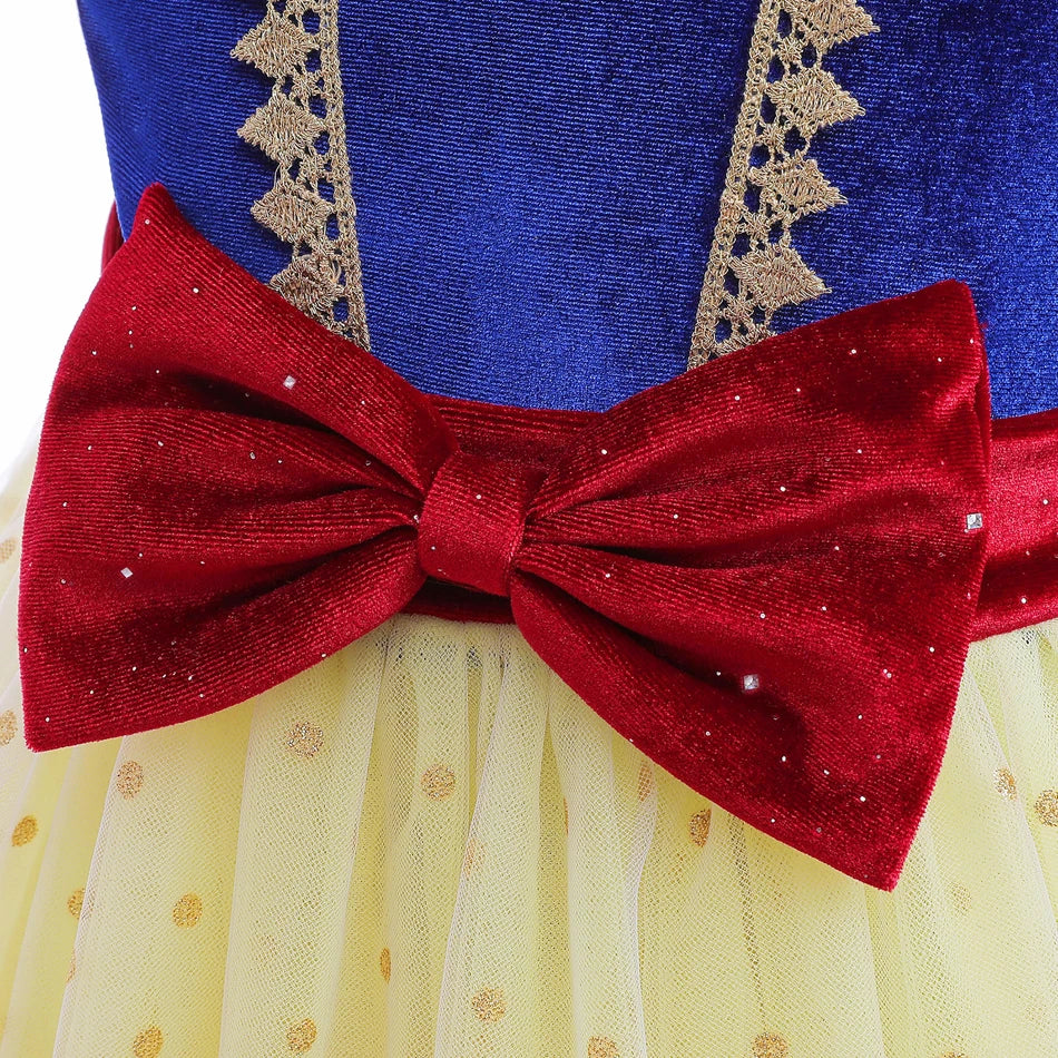 Snow White Kids' Velvet Costume
