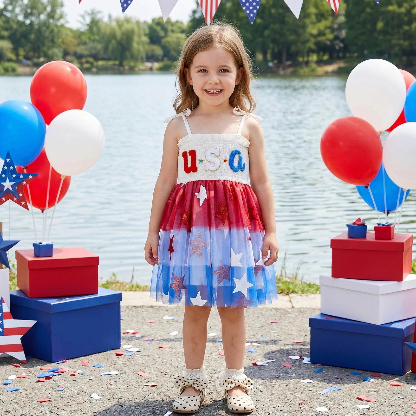 Star-Spangled Sweetheart Tutu Dress