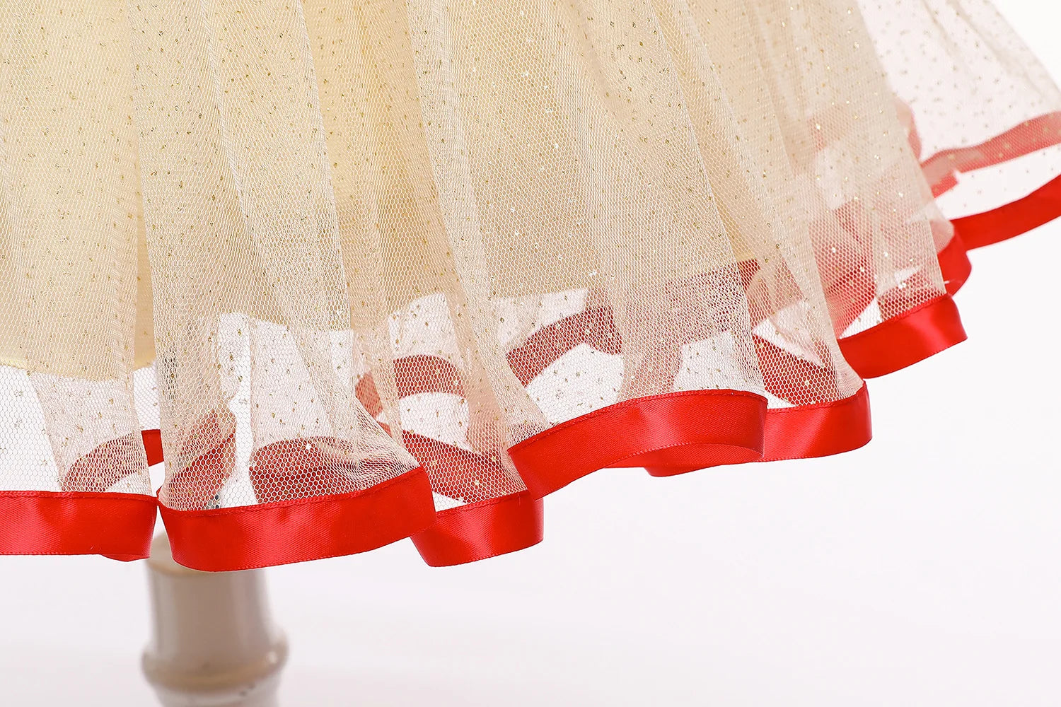 Vestido clásico de princesa de cuento de hadas con mangas largas