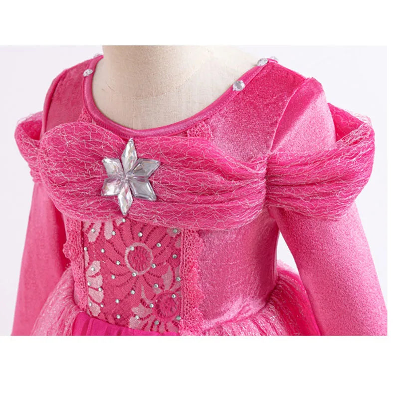 Radiant Pink Princess Dress