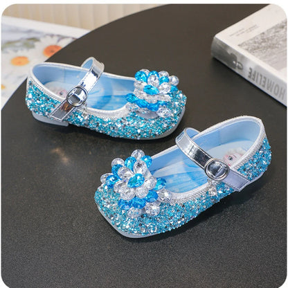 Sparkle Crystal Princess Shoes for Girls