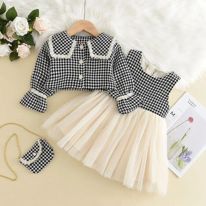 Chic Parisian 3-Piece Dress Set