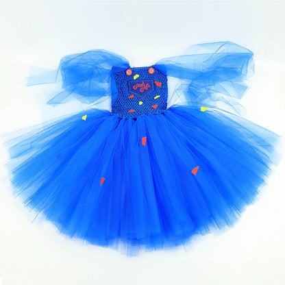 Creepy Doll Tutu Costume for Girls