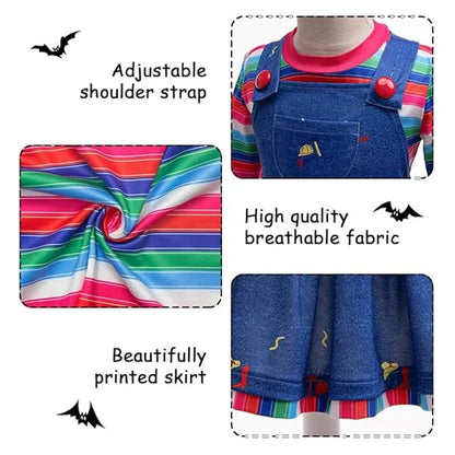 Colorful Striped Dress