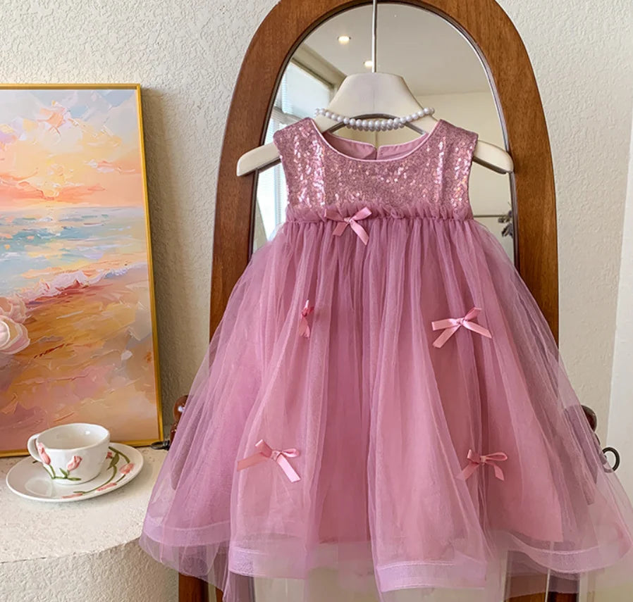 Twinkle Rose Party Dress