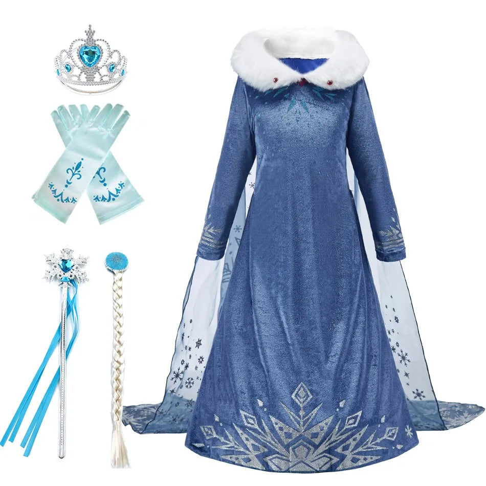 Ice Princess Winter Costume Set