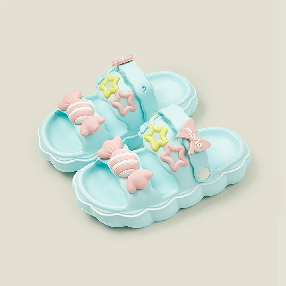 Candy Clouds Summer Slippers