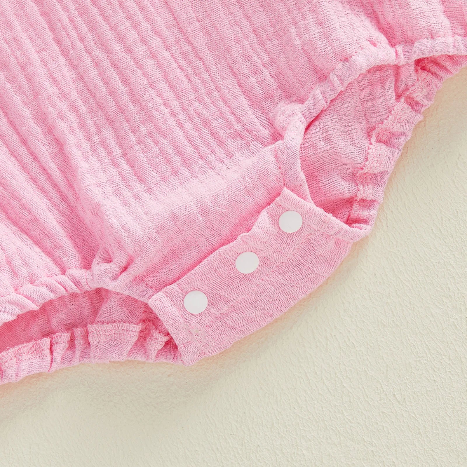 Baby Bunny Hooded Romper – Soft Muslin Cotton