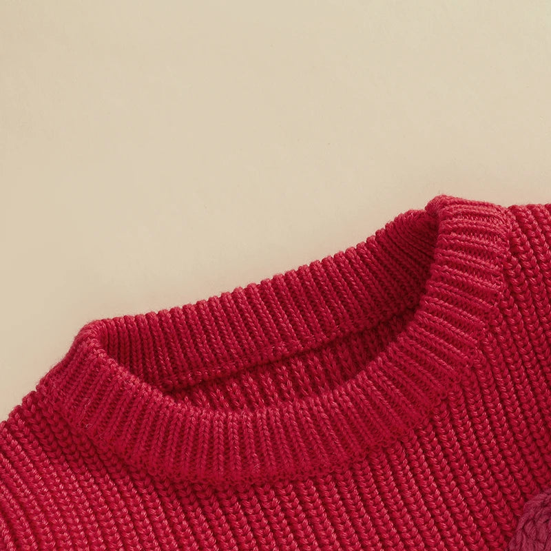 Baby Festive Knit Holiday Sweaters – Joy, Reindeer & Snowman Styles