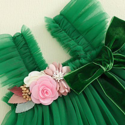 Christmas Charm Tulle Dress