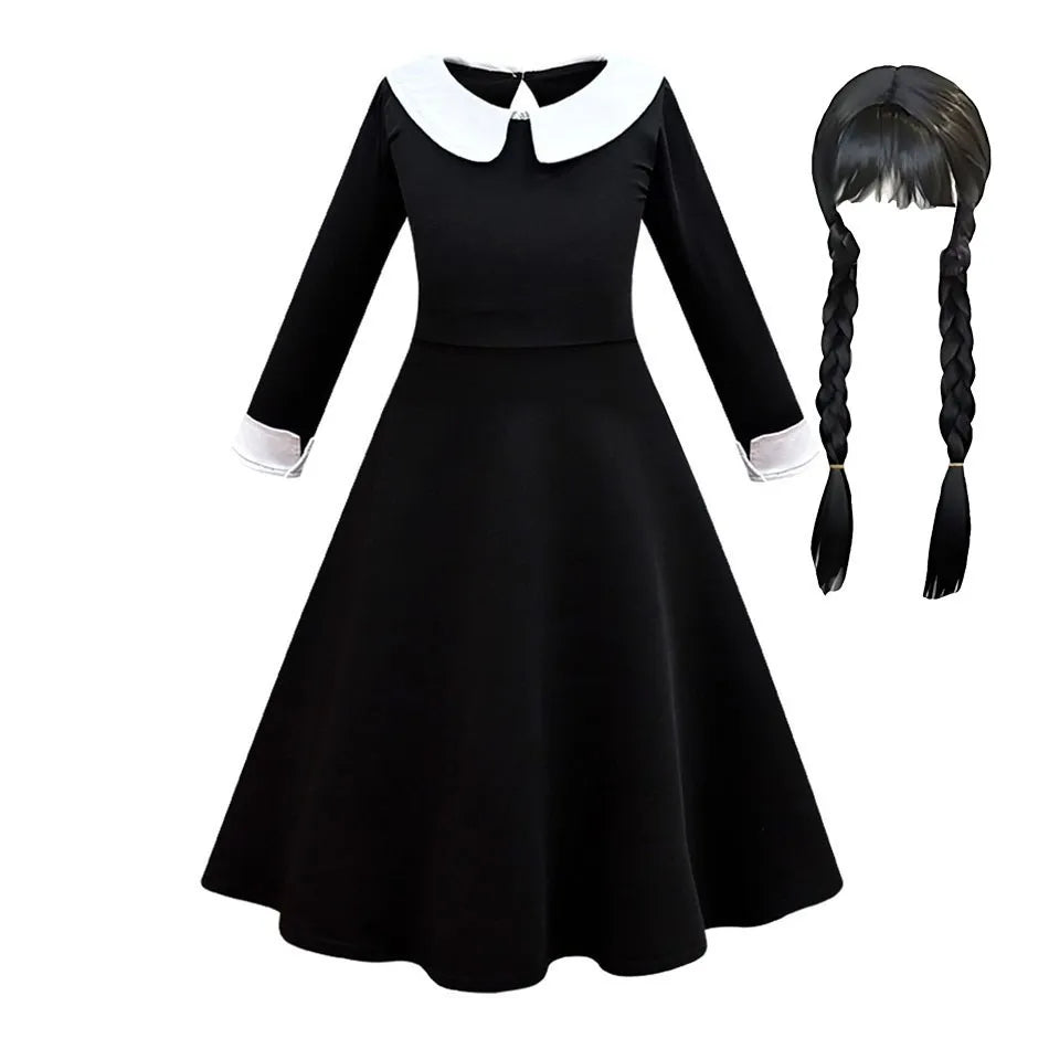 Gothic Girl Halloween Costume Set