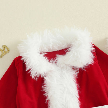 Cozy Claus 3-Piece Holiday Outfit