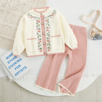 Sweet Garden Knit Set – Cozy Style for Blossoming Days