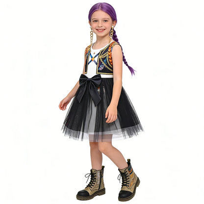Girls’ Shadow Star K-Pop Warrior Dress